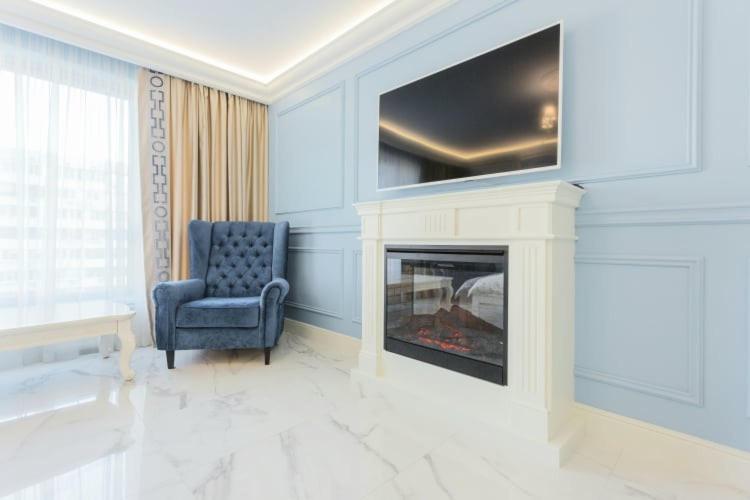 Роскошная 3К Квартира 120М2 На Набережной В Жк Obolon Residentsic Kyiv Exterior foto
