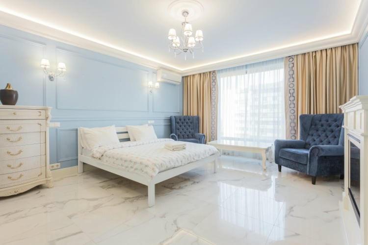 Роскошная 3К Квартира 120М2 На Набережной В Жк Obolon Residentsic Kyiv Exterior foto